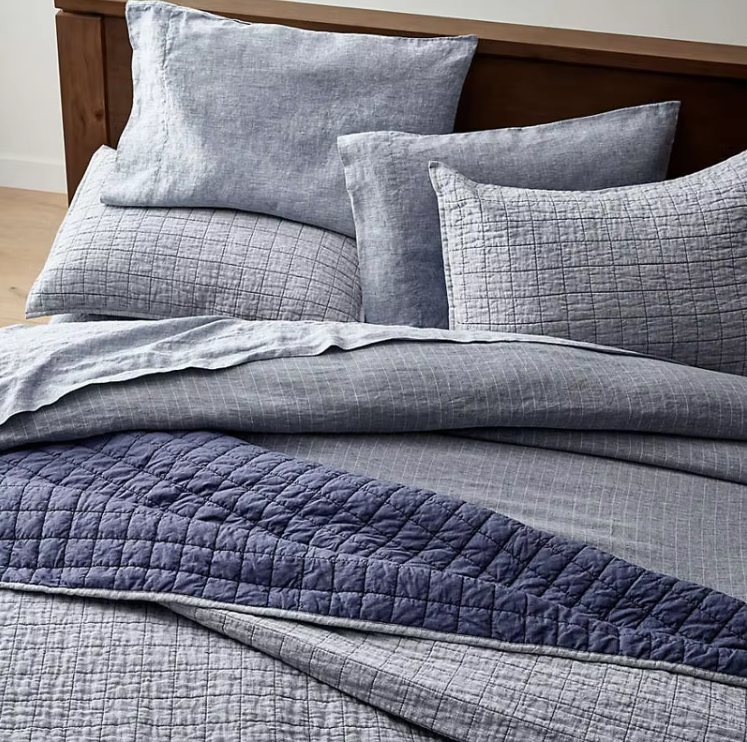 Ткань для лоскутного одеяла, промытая камнем